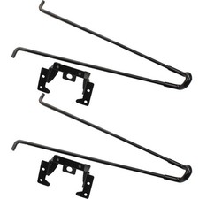 2 Pcs Pieds De Table Pliante