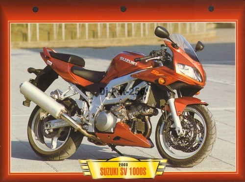 Fiche moto suzuki 1000 s - fiche, :