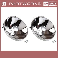 2x reflector headlights for