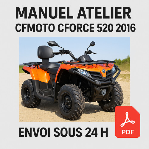 Manuel atelier cfmoto - manuel,