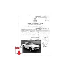 1966 Triumph TR 4A IRS Form of