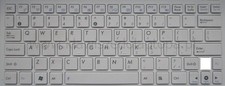 AS51 Key for keyboard Asus EEE PC 1005PX Seashell X101H X101CH 1005PE 1015PE    