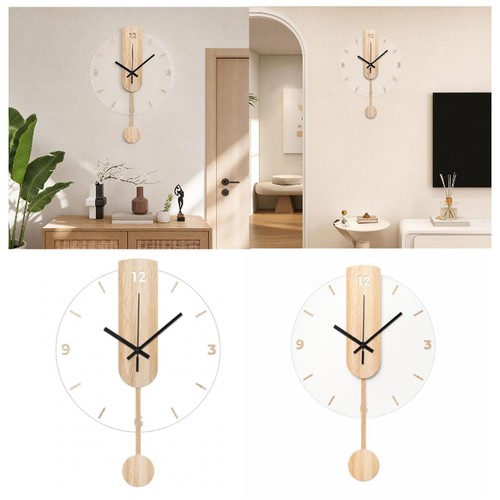 Horloge murale bois - horloge,