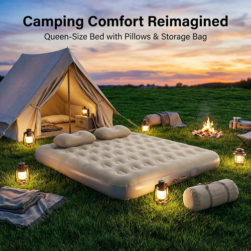 Lit camping gonflable - de,