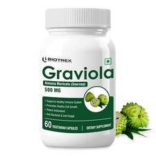 Capsules De Graviola Biotrex, 60 Capsules