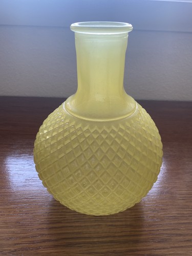 Vase verre pointe diamant - vase,