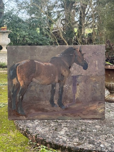 étude cheval peinture - Étude,