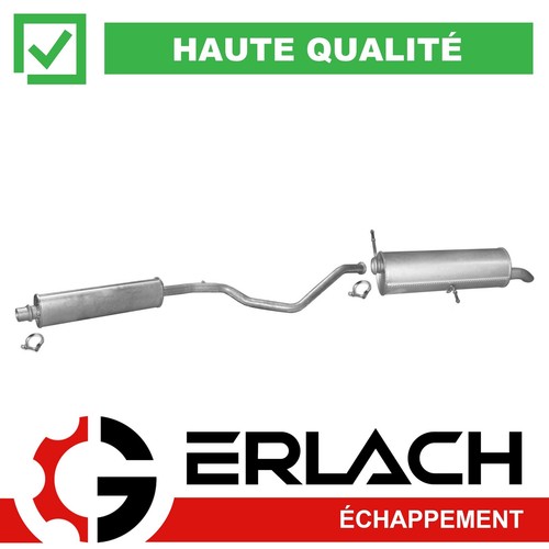 Echappement pour peugeot 307 - pour,