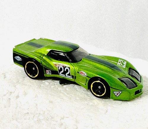 Hot wheels contoured green - hot,
