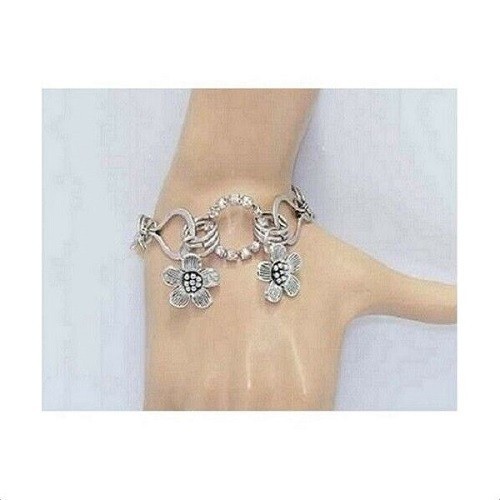 Bracelet breloques métal - bracelet,