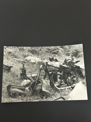 Photo moto ancienne - moto,