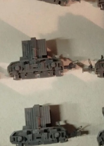 Lot bogies wagon train - 12,