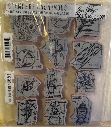 Tim holtz mini - tim, blueprint