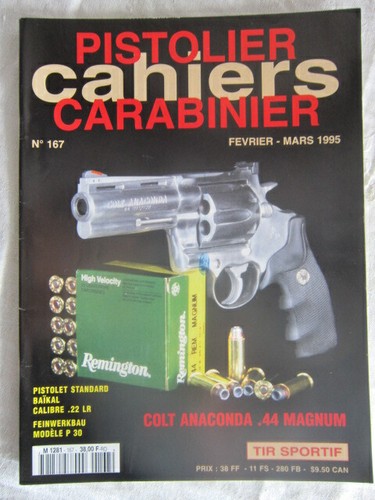 Cahiers pistolier 167 - n°, /