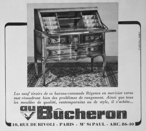 Publicité 1960 bucheron - publicitÉ,