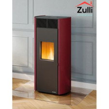 POÊLE À PELLETS CANALISABLE ECOFIRE PALAZZETTI CLELIA TC 9 PRO2 ROUGE