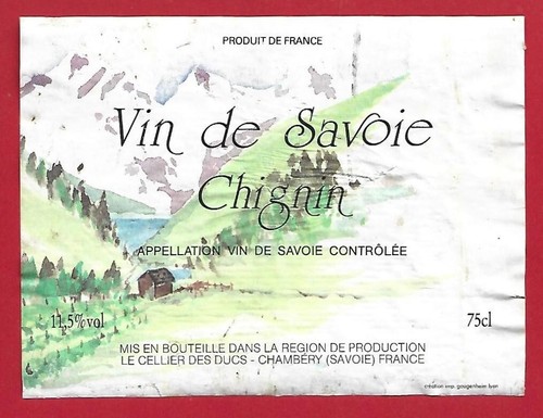 107 100 etiquette vin savoie - 107-100,