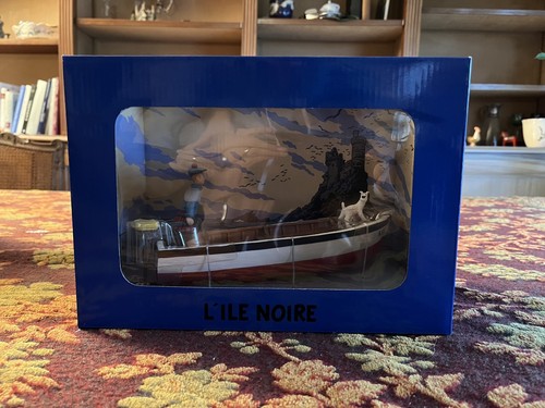 Tintin île noire - tintin,