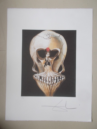 Lithographie salvador dali - lithographie,,