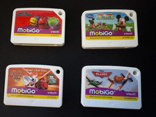 VTech MobiGo Game Cartridge Lot 4 Disney, Pixar, other