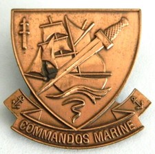 pin's commando marine