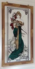 Miroir Alphonse Mucha