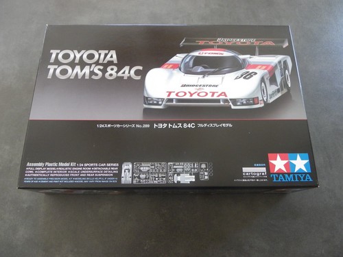 Tamiya toyota tom s - tom's, 84c