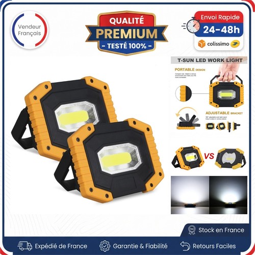 Projecteur led rechargeable - projecteur,