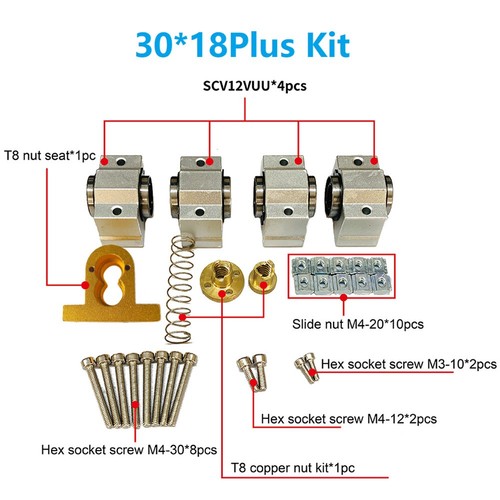 Kit complet pour routeur - x,