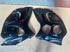 2018 08-20 Suzuki Hayabusa GSXR 1300 RIGHT LEFT SIDE FAIRINGS PANELS BLACK OEM
