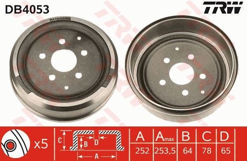 Tambour frein vw - de,