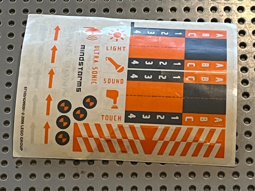 Autocollant lego stickers - autocollant, ref