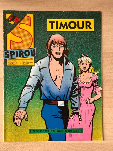 Spirou 2485 11 - spirou, 26/11/1985