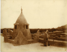 Bougault, Algeria, Old Marabout Vintage Silver Print. Alexandre Bougault - 