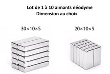 Lots de 1 à 10 Aimants Très