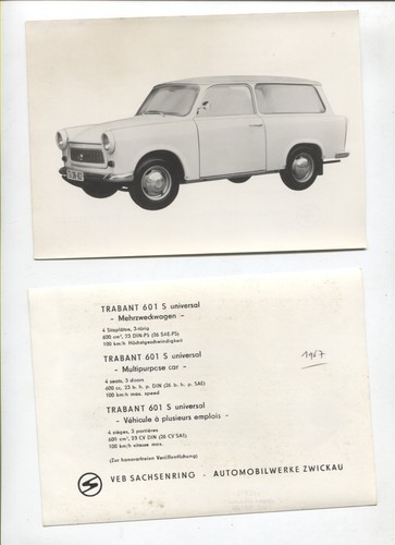 4218 trabant 601 s - /,