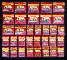 RARE Vintage 1990's Majorette Series 200 Model Cars & Trucks New In Packet, Box