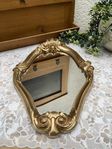 Miroir style baroque doré - style,