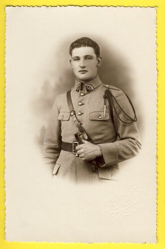 Cpa carte photo maillet - photo,