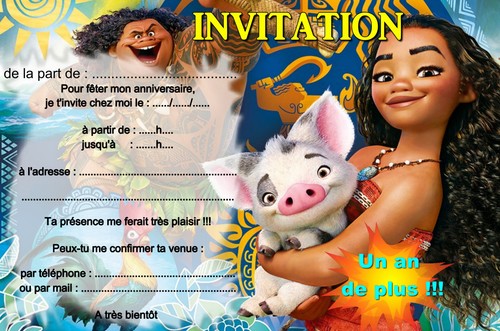 Ou 14 cartes - 12, invitation