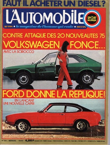 Automobile 334 1974 scirocco - 334,