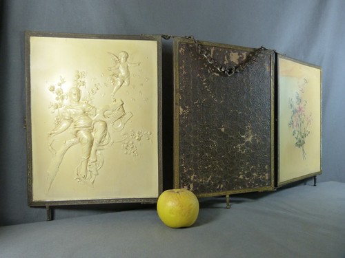Miroir barbier 3 - barbier, volets