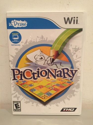 Pictionary game draw - pictionary, u-draw