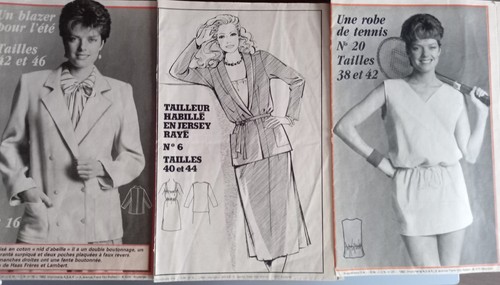 Lot patrons vintage femmes - 3,