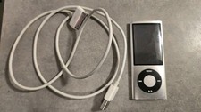 Apple iPod nano 5th Generation Silver 8GB A1320 With Charging Cable & Headphones