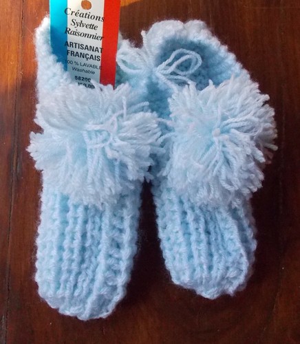 Chaussons pour lit tricot - chaussons,