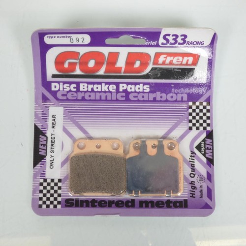 Plaquette frein gold fren - de,