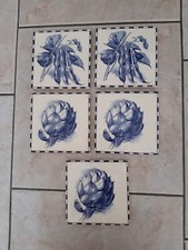 Carreau Carrelage CUISINE C1900 Nouveau Faïence Villeroy & Boch  15x15cm LEGUMES