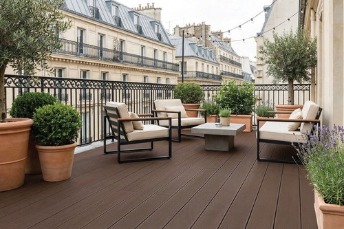 Lames terrasse brown - ,