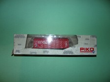 PIKO wagon bâché court rouge